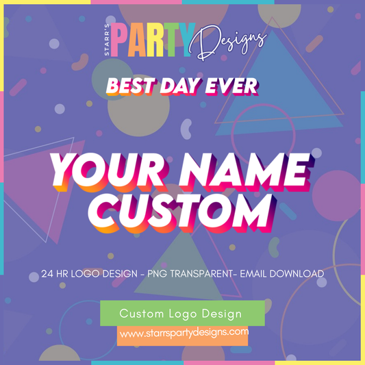 LOGOTIPO PERSONALIZADO | EL MEJOR DÍA DE TODOS