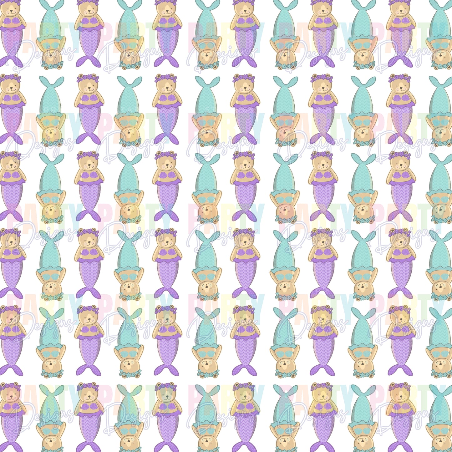 PAQUETE DE PAPEL CON OSO DE SIRENA