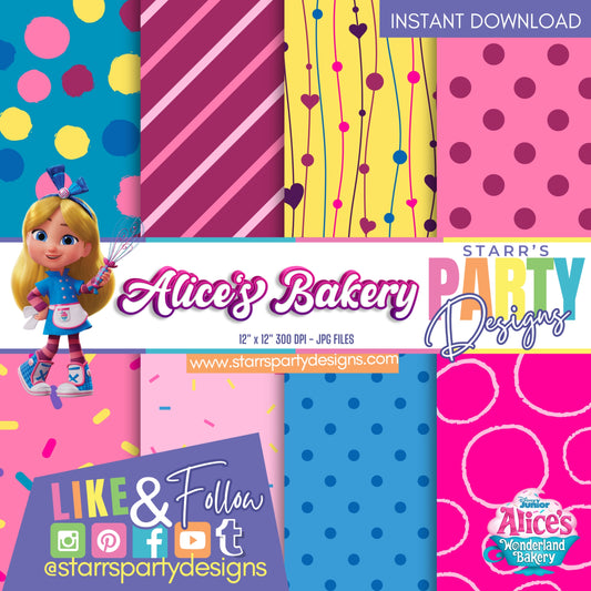 PAQUETE DE PAPEL DE PANADERIA DE ALICE 3