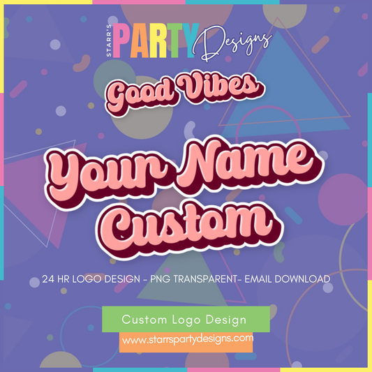 LOGOTIPO PERSONALIZADO | BUENAS VIBRAS 2