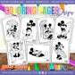 PAGINAS PARA COLOREAR DE MICKEY EN LA PLAYA 1