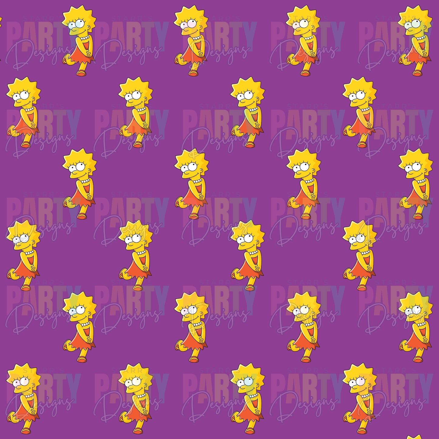 PAQUETE DE PAPEL DE LOS SIMPSON 1