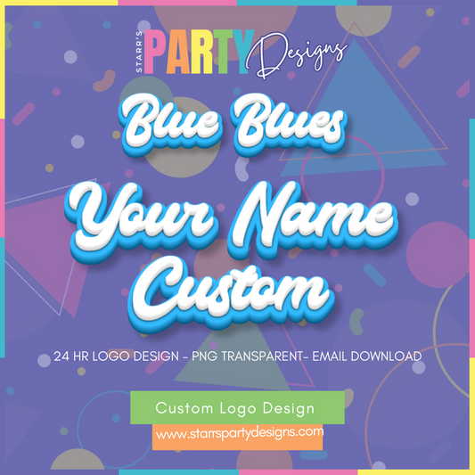 LOGOTIPO PERSONALIZADO | BLUE BLUES