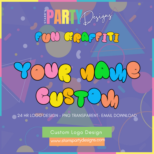 LOGOTIPO PERSONALIZADO | GRAFFITI DIVERTIDO
