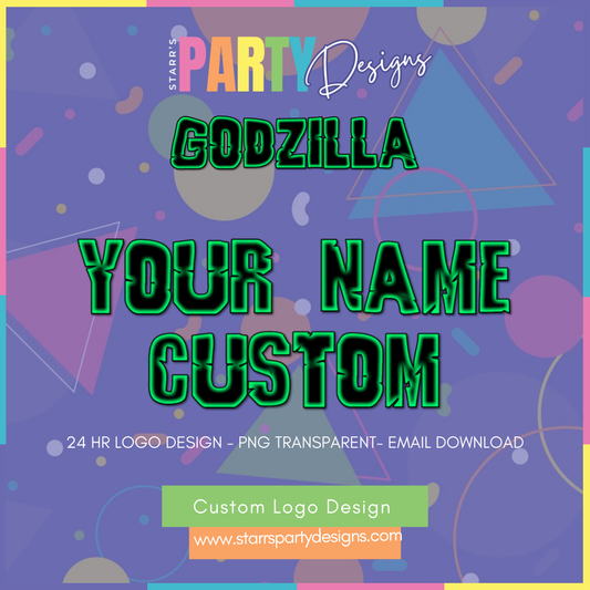 LOGOTIPO PERSONALIZADO | GODZILLA