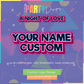 LOGO PERSONALIZADO | UNA NOCHE DE AMOR