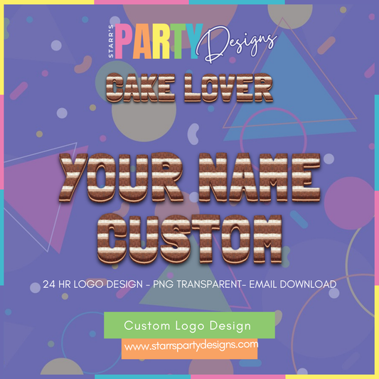 LOGOTIPO PERSONALIZADO | AMANTES DE LOS PASTELES