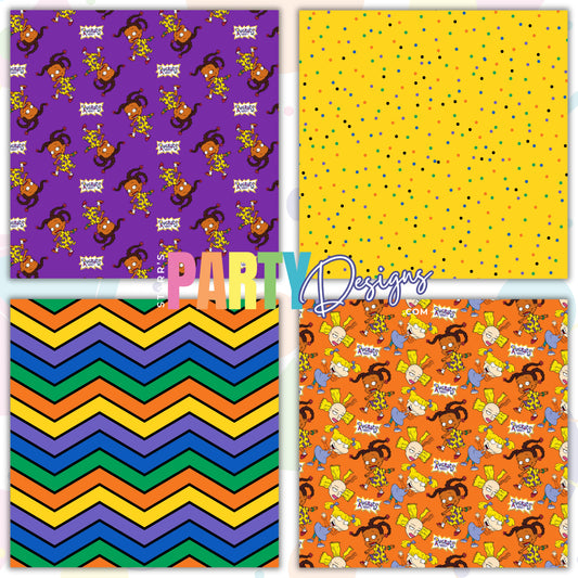 PAQUETE DE PAPEL RUGRATS 2