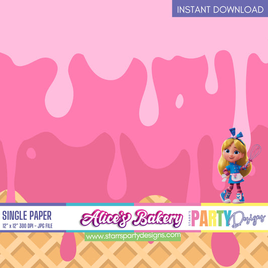 PAPEL DIGITAL PANADERIA DE ALICE