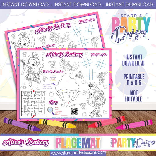 HOJA DE ACTIVIDADES PARA MANTEL INDIVIDUAL | ABBY CADABBY 2 A1