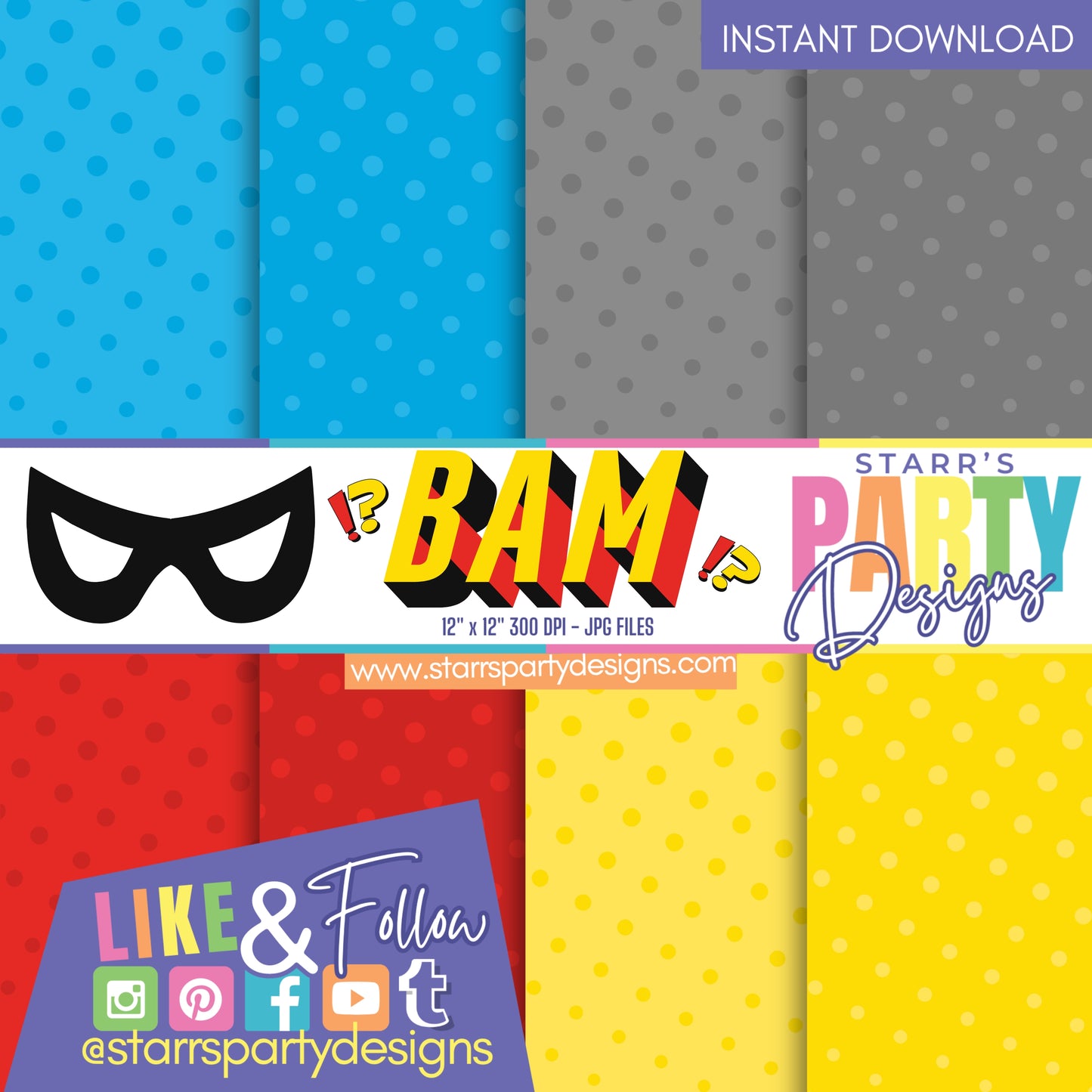 ¡BAM! PAQUETE DE PAPEL 2