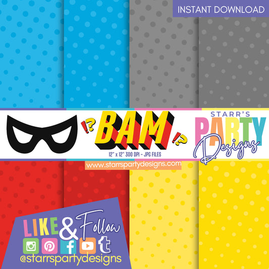 ¡BAM! PAQUETE DE PAPEL 2