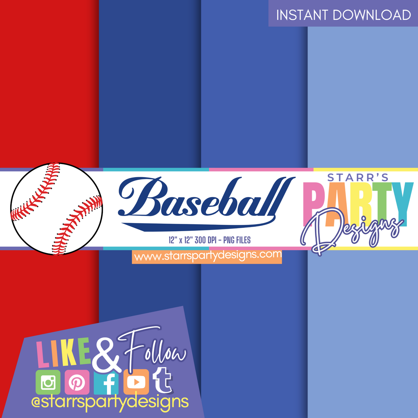 PAQUETE DE PAPEL DE SÓLIDOS DE BÉISBOL