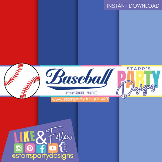 PAQUETE DE PAPEL DE SÓLIDOS DE BÉISBOL