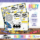 HOJA DE ACTIVIDADES PARA MANTEL INDIVIDUAL | BATMAN A2