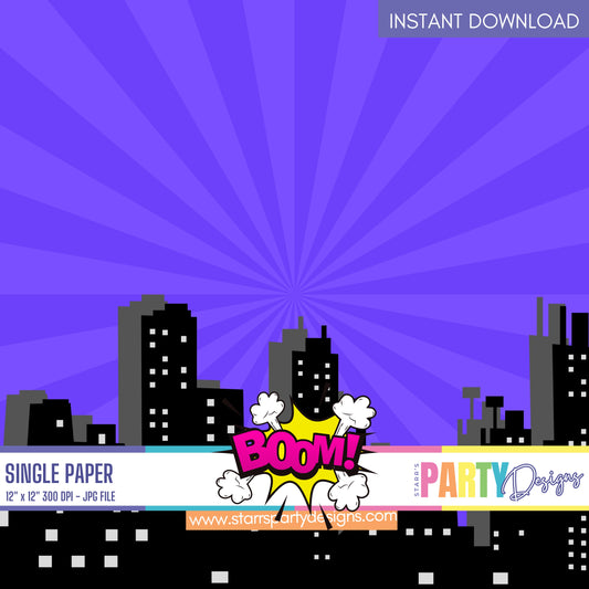 ¡BOOM! PAPEL DIGITAL DE NIÑA 1