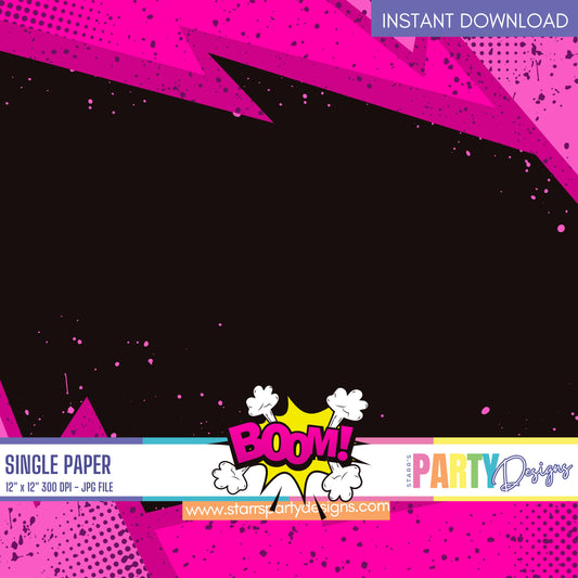 ¡BOOM! PAPEL DIGITAL PARA NIÑAS 3