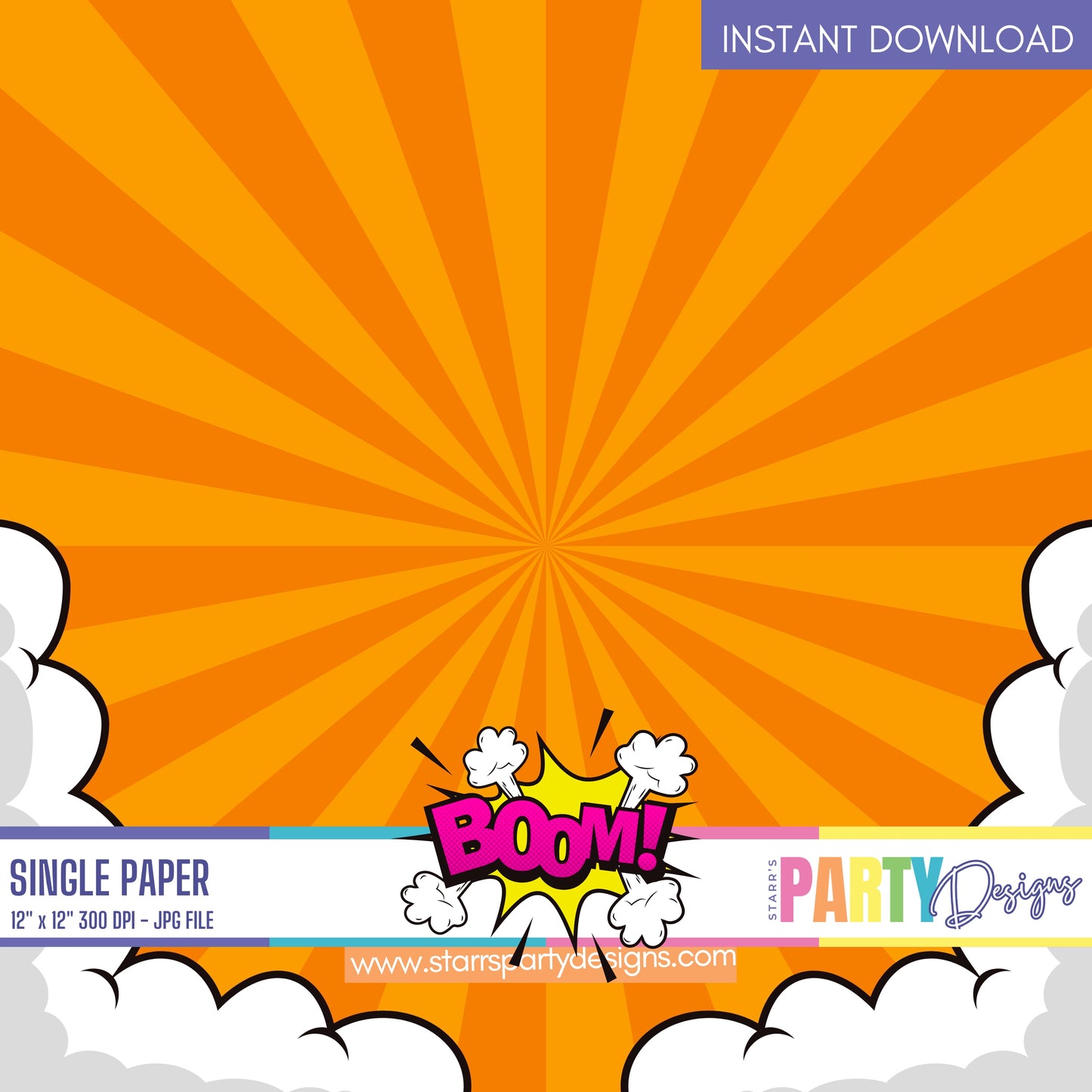 ¡BOOM! PAPEL DIGITAL PARA NIÑAS 4