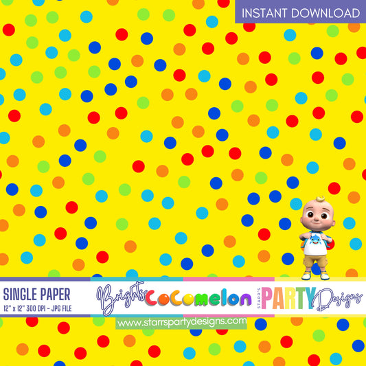 PAPEL DIGITAL COCOMELON 1