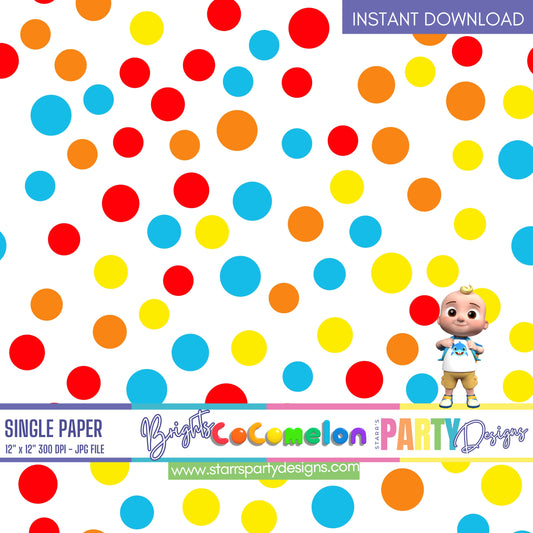 PAPEL DIGITAL COCOMELON 2