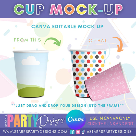 MAQUETA DE TAZA PARA CANVA