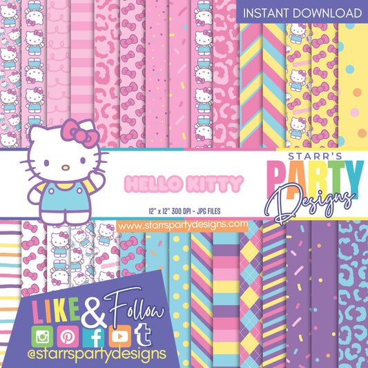 HELLO KITTY AND FRIENDS PAPER PACK 1
