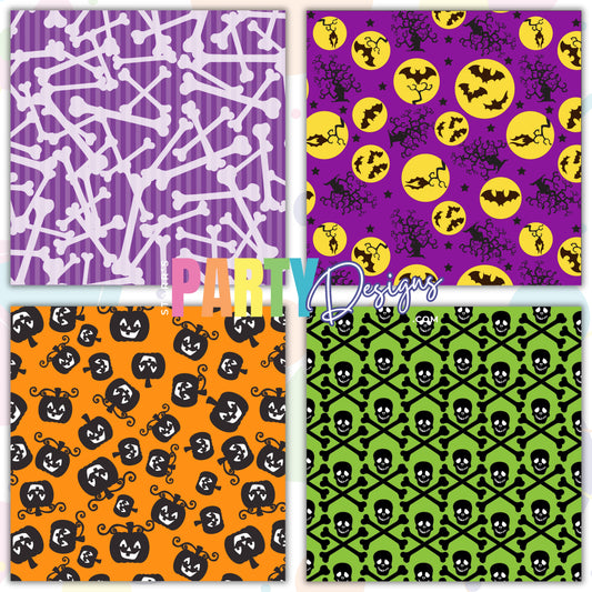 PAQUETE DE PAPEL FELIZ HALLOWEEN 1