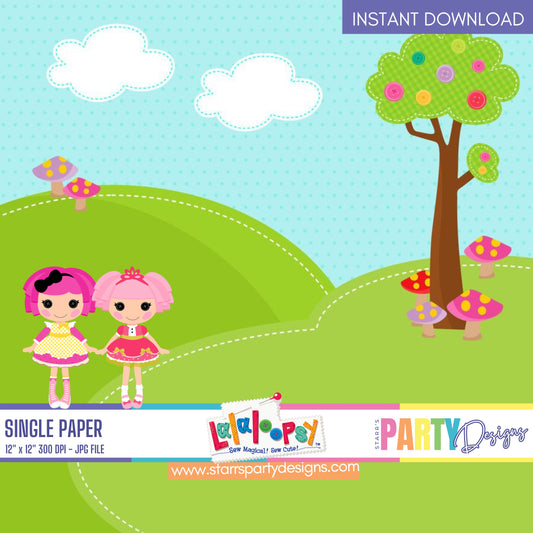 PAPEL DIGITAL ESCENA LALALOOPSY