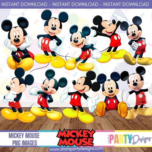 IMÁGENES PNG DE MICKEY MOUSE