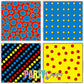 PAQUETE DE PAPEL AZUL DE MICKEY'S MOUSE 1