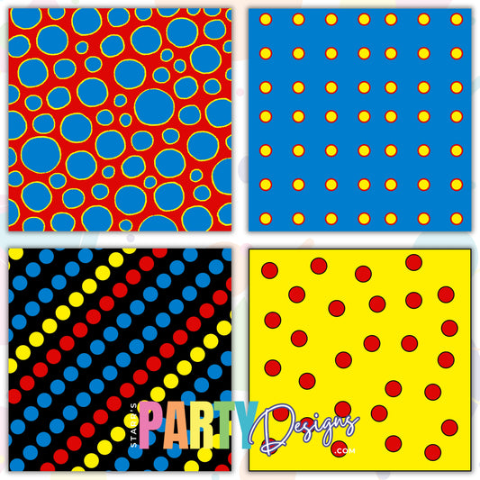 PAQUETE DE PAPEL AZUL DE MICKEY'S MOUSE 1