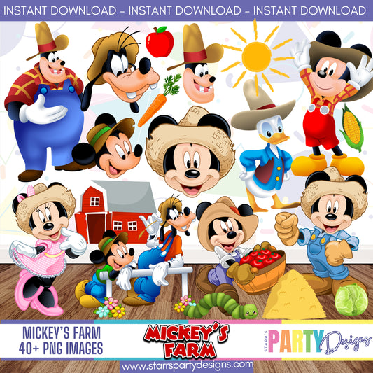 IMÁGENES PNG DE LA GRANJA DE MICKEY