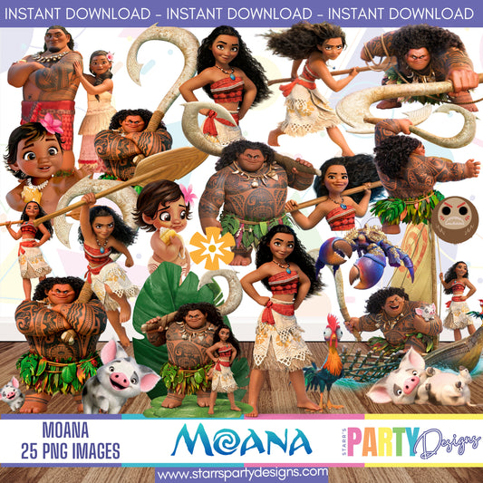 IMÁGENES PNG DE MOANA