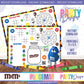 PLACEMAT ACTIVITY SHEET | M&MS A4