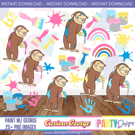 PINTAR CON GEORGE GIRLS IMÁGENES PNG