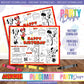 PLACEMAT ACTIVITY SHEET | RED MINNIE'S 1ST BIRTHDAY A1