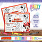 PLACEMAT ACTIVITY SHEET | RED MINNIE'S 2ND BIRTHDAY A1