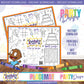 PLACEMAT ACTIVITY SHEET | AFRO RUGRATS A3