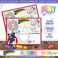 HOJA DE ACTIVIDADES PARA MANTEL INDIVIDUAL | SUPERMAN A1