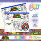 HOJA DE ACTIVIDADES PARA MANTEL INDIVIDUAL | ABBY CADABBY 2 A1