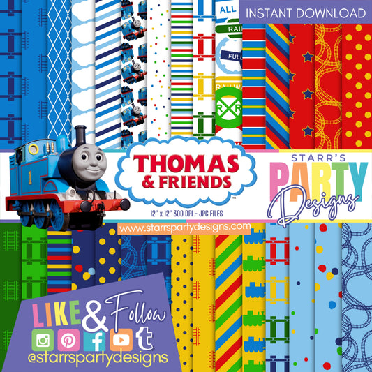 THOMAS THE TRAIN PAPER PACK 1