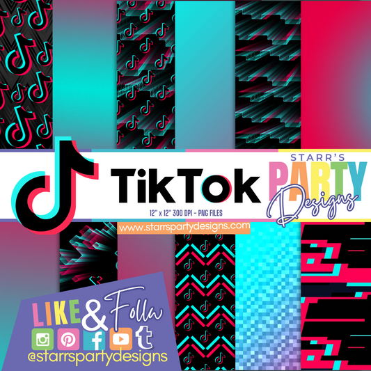 PAQUETE DE PAPEL TIK TOK 1
