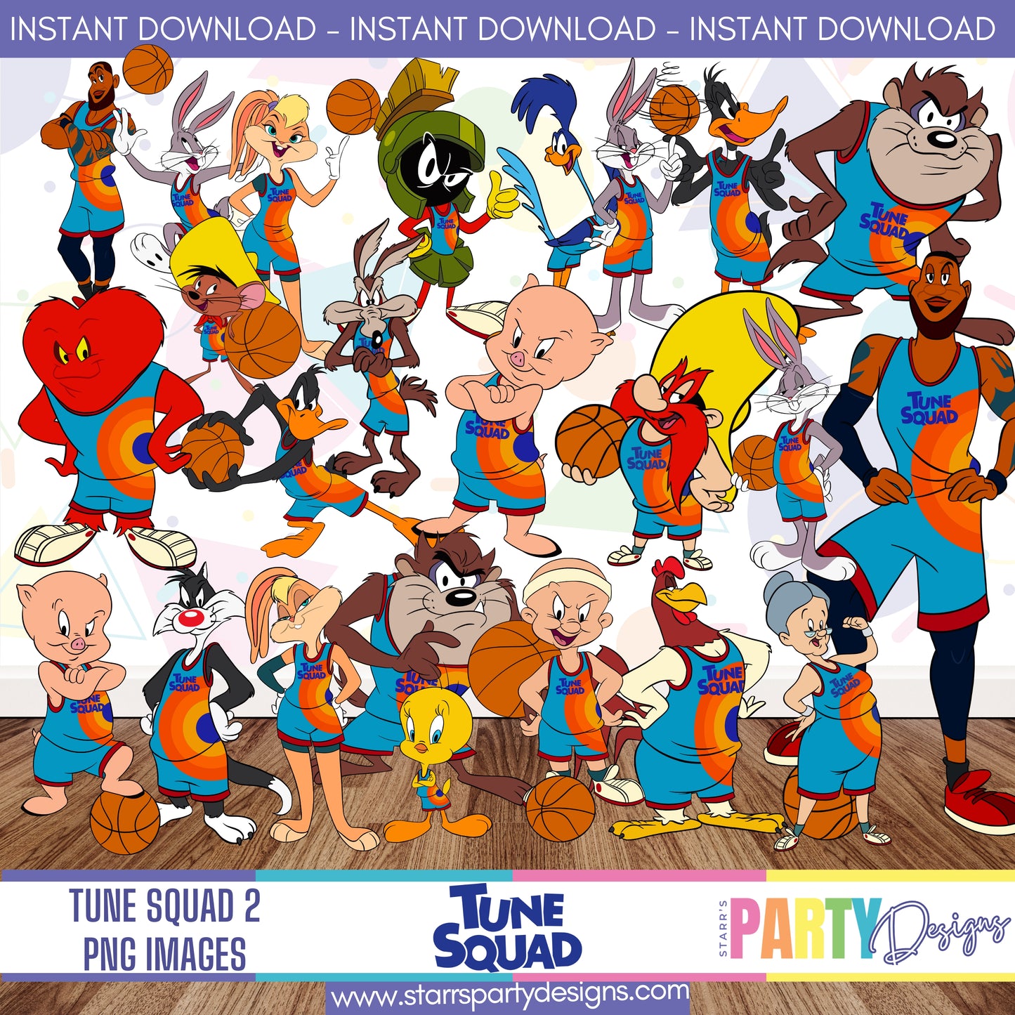 IMÁGENES PNG DE TUNE SQUAD