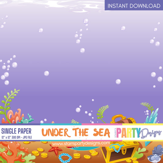 ESCENA BAJO EL MAR PAPEL DIGITAL 2