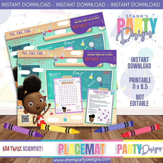 HOJA DE ACTIVIDADES PARA MANTEL INDIVIDUAL | ABBY CADABBY 2 A1