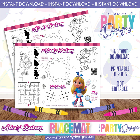 HOJA DE ACTIVIDADES PARA MANTEL INDIVIDUAL | ABBY CADABBY 2 A1