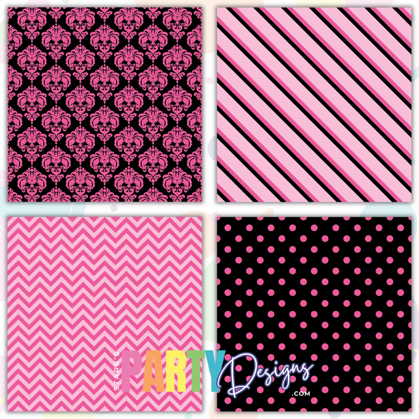 PAQUETE DE PAPEL BOUTIQUE ROSA