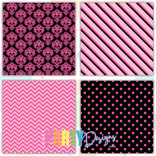 PAQUETE DE PAPEL BOUTIQUE ROSA