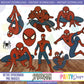 IMÁGENES PNG DE SPIDEY Y SUS INCREÍBLES AMIGOS